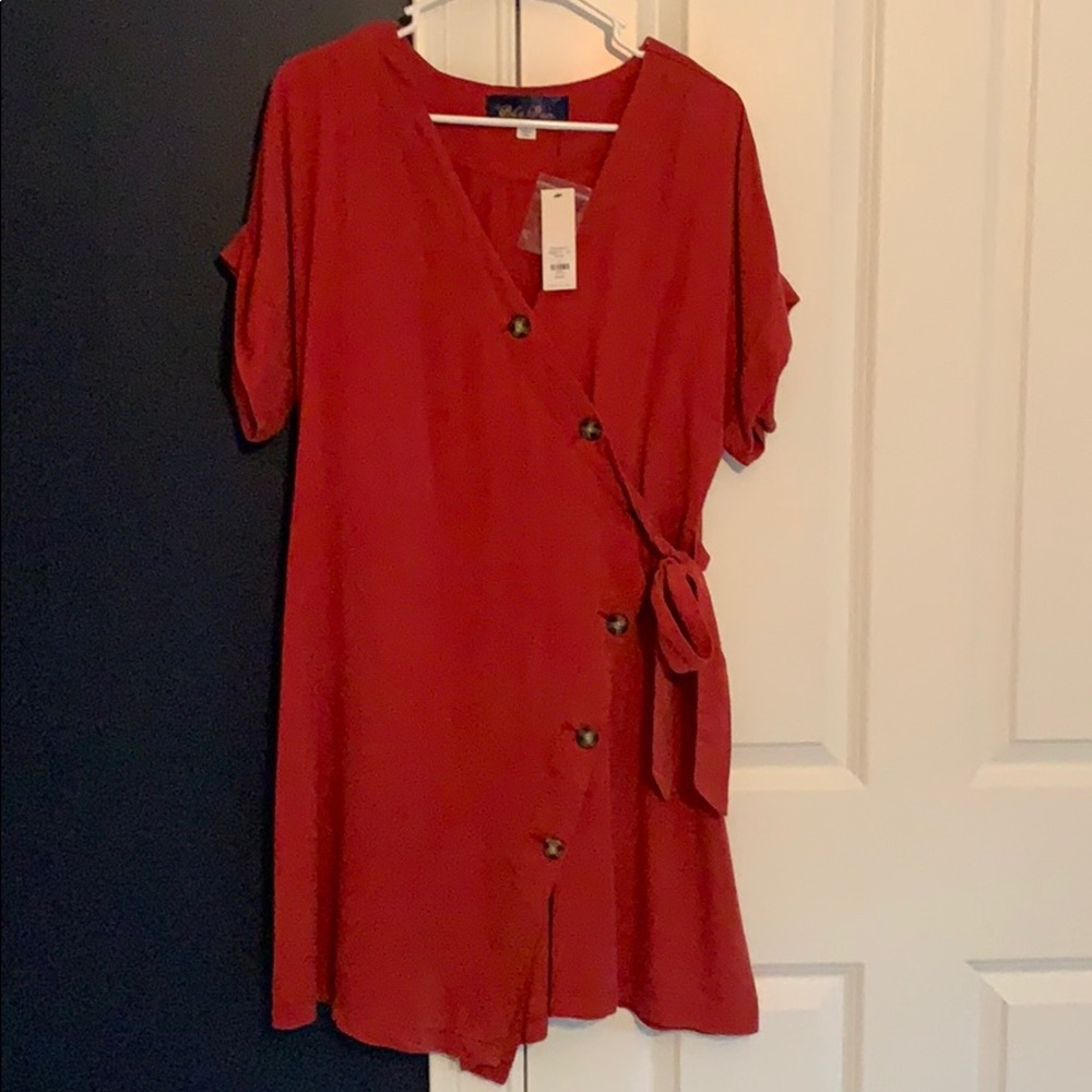 Francesca’s Wrap Dress